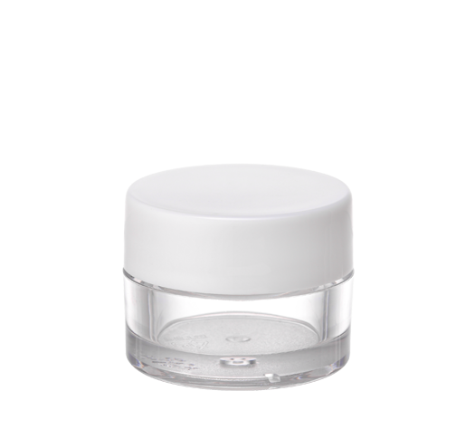 Mini round cosmetic case