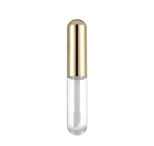 Botella de brillo de labios en forma de cápsula de cúpula