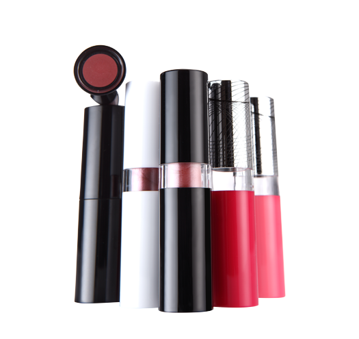 Envase redondo de la barra de labios