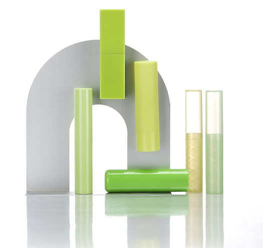 Modern square lipstick case